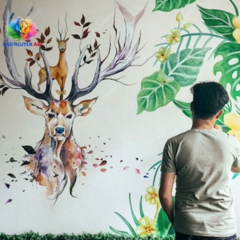 Bật mí địa chỉ chuyên vẽ tranh tường nghệ thuật đẹp