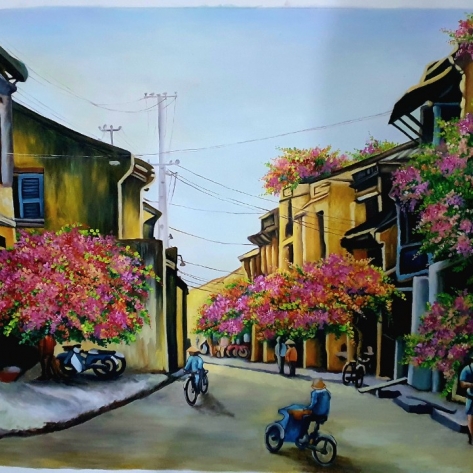 Đâu là nơi chuyên vẽ tranh sơn dầu phong cách hiện đại uy tín tại TPHCM