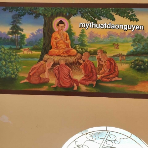 Địa chỉ vẽ tranh phật giáo giá rẻ chất lượng đi đầu hiện nay