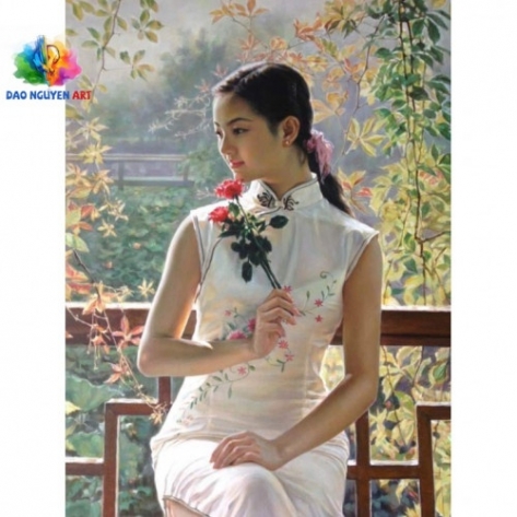 Dịch vụ vẽ tranh sơn dầu trang trí không gian thêm sinh động
