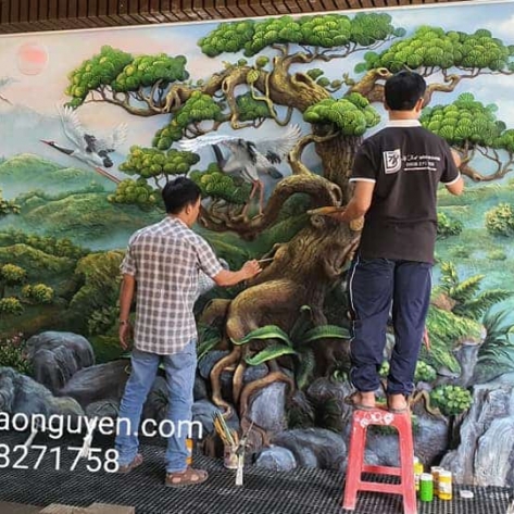 Đơn vị chuyên điêu khắc tranh phù điêu xi măng tại Phan Thiết