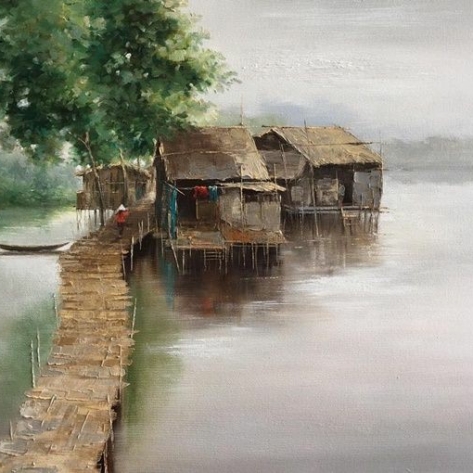 Đơn Vị Chuyên Nhận Vẽ Tranh Sơn Dầu Tại TPHCM