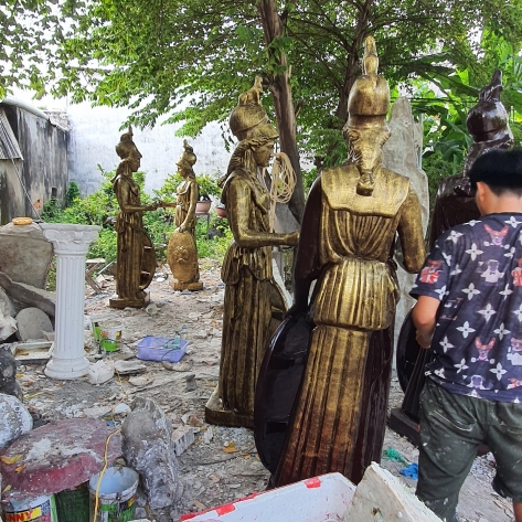 Khám phá thế giới tượng trang trí cảnh quan đẹp ấn tượng