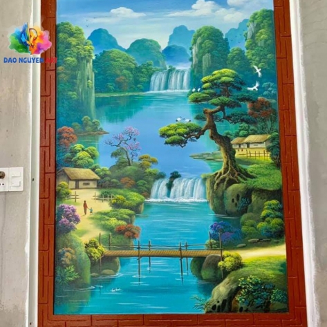 Làm thế nào để có một bức tranh tường đẹp