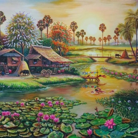 Lưu ngay địa chỉ nhận vẽ tranh sơn dầu uy tín, giá tốt tại TPHCM