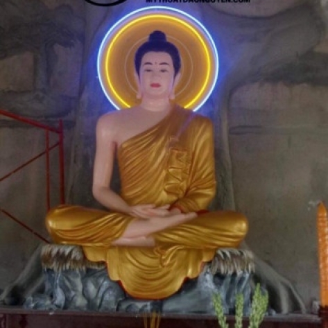 Lưu ngay địa chỉ sản xuất tượng Phật A Di Đà bằng xi măng uy tín nhất