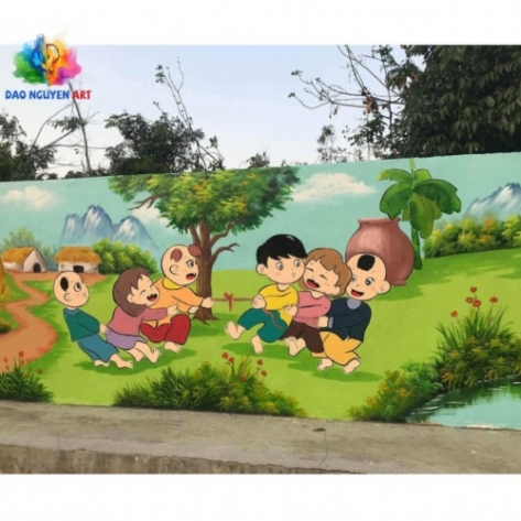 Lưu ngay địa chỉ vẽ tranh tường mầm non tại tphcm chuyên nghiệp