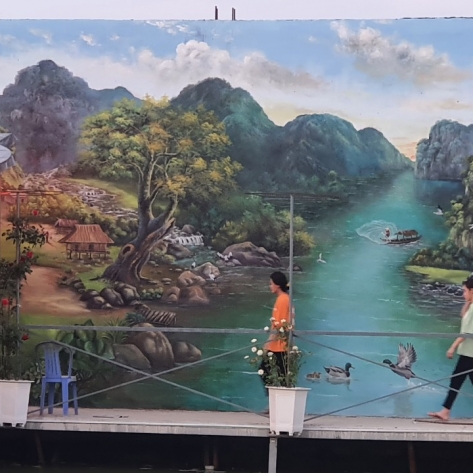 Những lợi ích không ngờ mà dịch vụ vẽ tranh tường nhà hàng mang lại