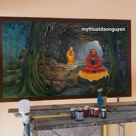Tìm chọn một đơn vị vẽ tranh phật giáo chuyên nghiệp uy tín