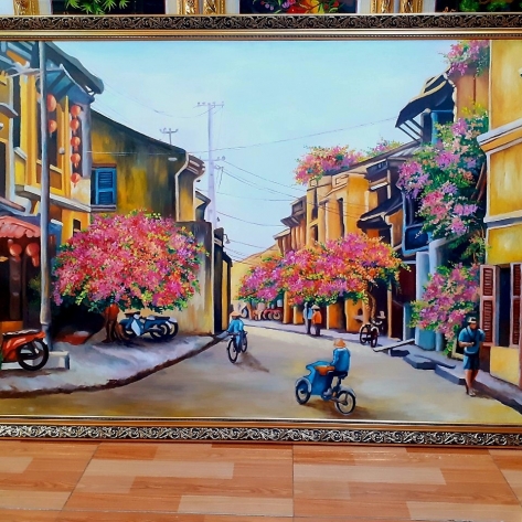 Tìm đâu địa chỉ nhận vẽ tranh sơn dầu cao cấp, chất lượng tại TPHCM