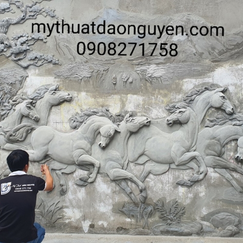 Tìm hiểu về những quy tắc phong thủy khi treo tranh phù điêu