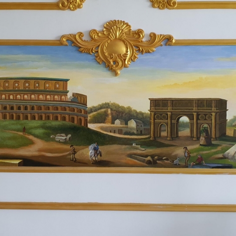 Tranh tường cổ điển 06