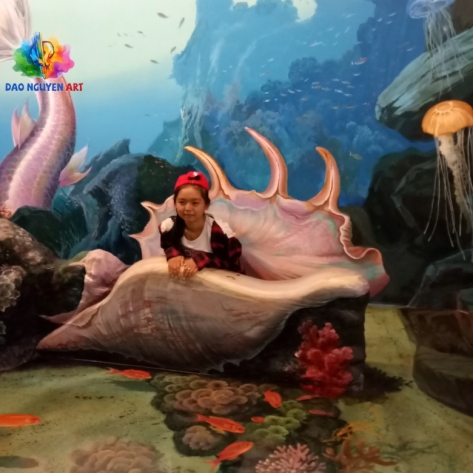 Trào lưu vẽ tranh tường 3D trang trí không gian hiện nay