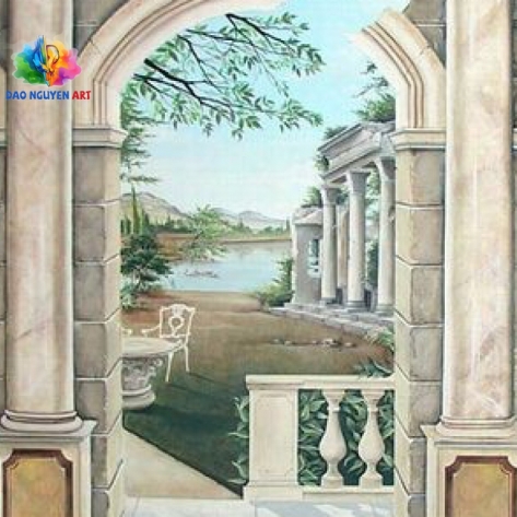 Vẽ tranh tường 3D TPHCM sống động như thật 