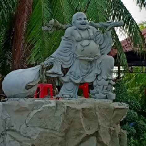 Xưởng đúc tượng Phật Di Lạc bằng xi măng giá tốt uy tín tại TPHCM