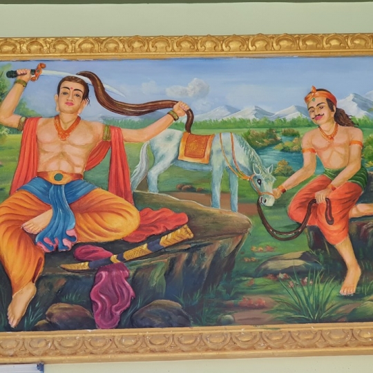 Tranh tường Cuộc Đời Đức Phật