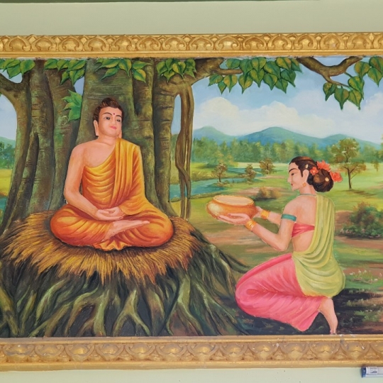 Tranh tường Cuộc Đời Đức Phật