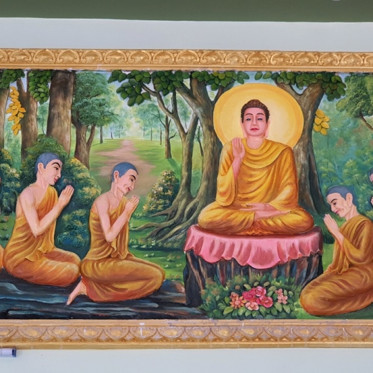 Tranh tường Cuộc Đời Đức Phật