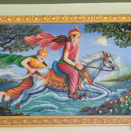 Tranh tường Cuộc Đời Đức Phật