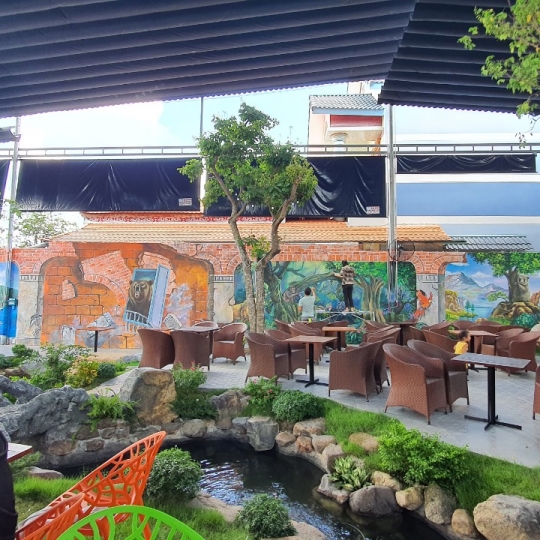 Tranh Tường 3D Khu Rừng