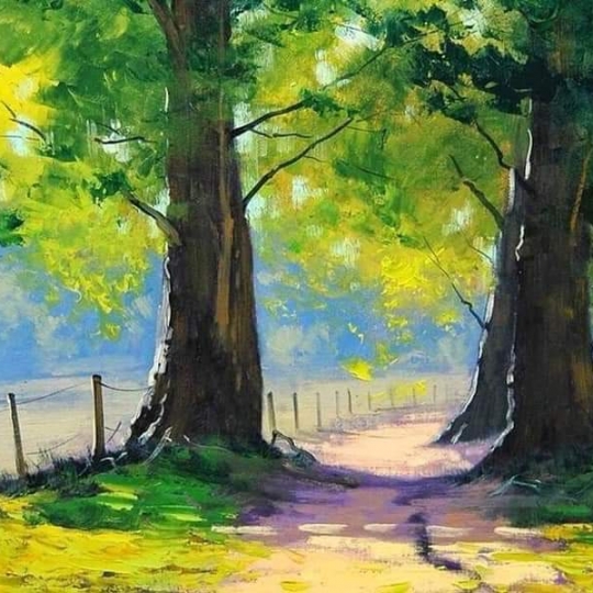 Tranh Tường Phong Cảnh
