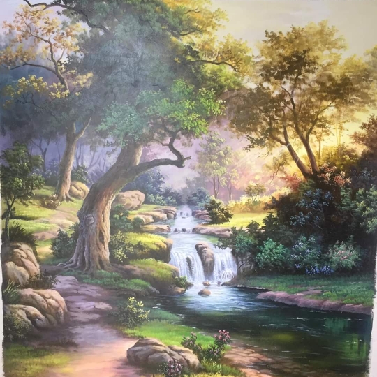 Tranh Tường Phong Cảnh