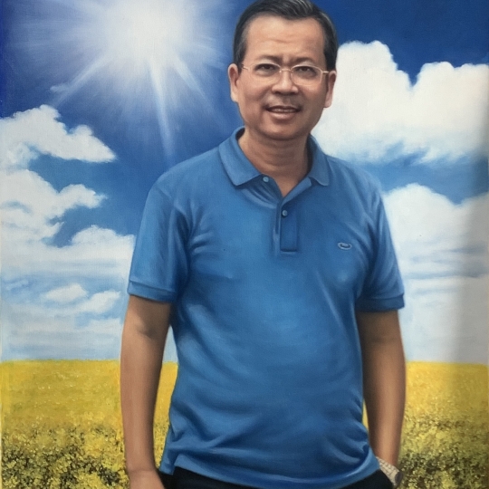 Tranh Chân Dung Theo yêu Cầu 