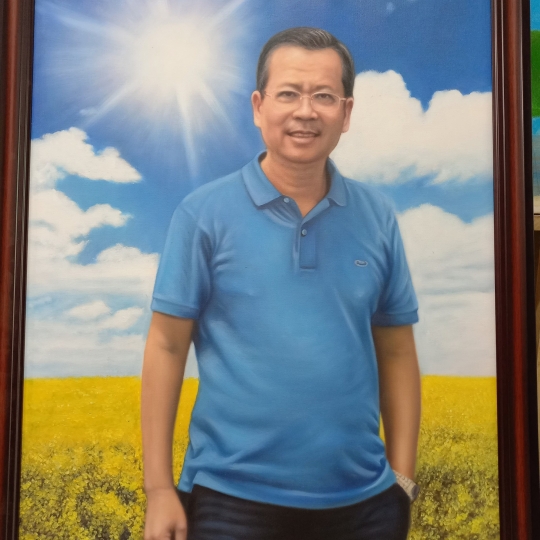 Tranh Chân Dung Theo yêu Cầu 