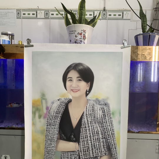 Vẽ Tranh Chân Dung Theo Yêu Cầu 