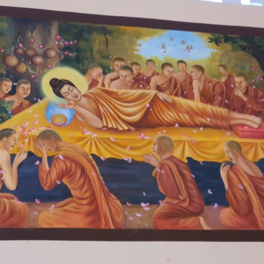 Tranh Phật Giáo Đẹp từ dung Phật Tổ Như Lai nghiêm nghị