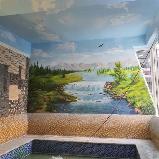 Tranh Trần Mây 3D 01