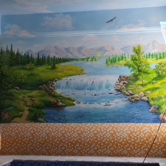 Tranh Trần Mây 3D 01