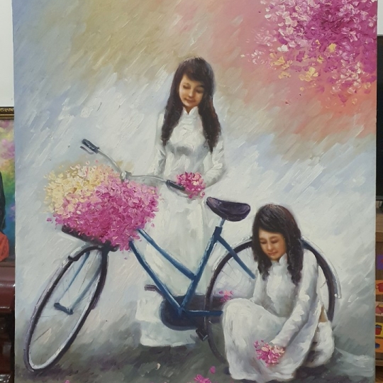 Tranh Sơn dầu chân dung
