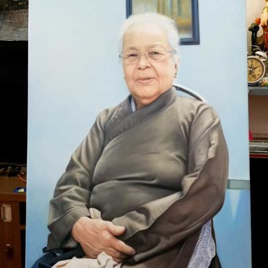 Tranh Sơn dầu chân dung