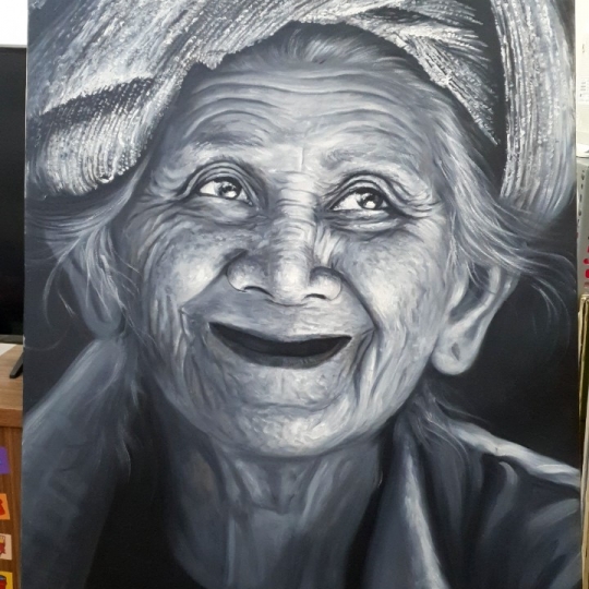 Tranh Sơn dầu chân dung