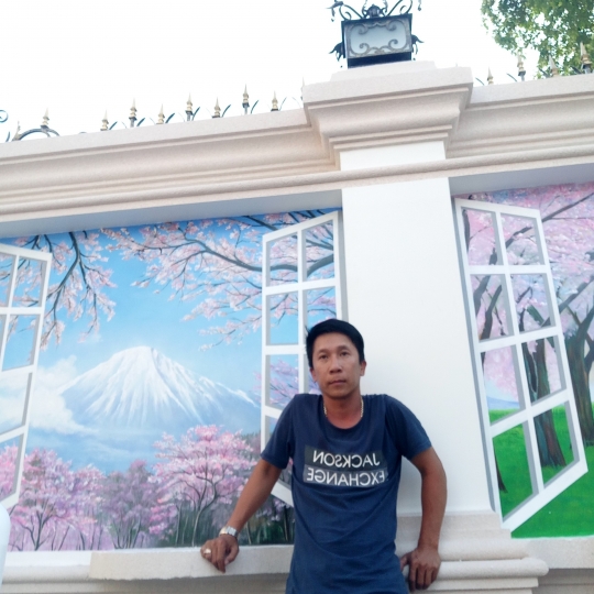 Tranh Tường Phong Cảnh