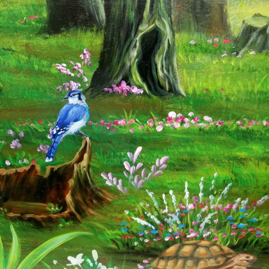 Tranh Tường Phong Cảnh