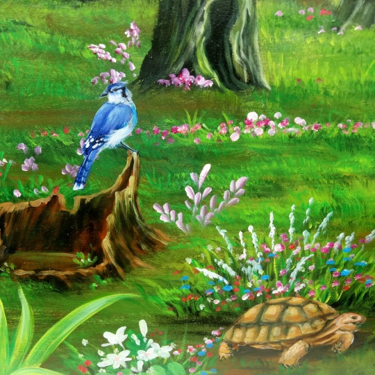 Tranh Tường Phong Cảnh