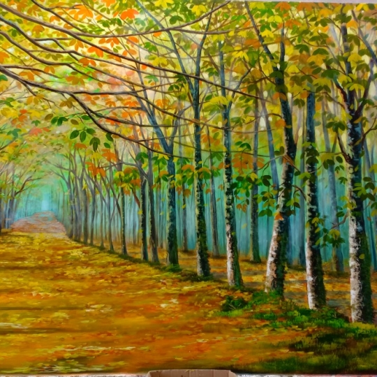 Tranh Tường Phong Cảnh