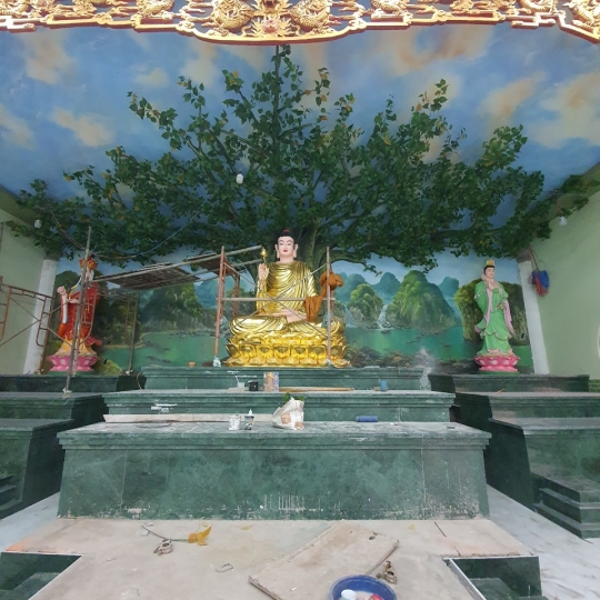 Tranh chánh điện phât giáo