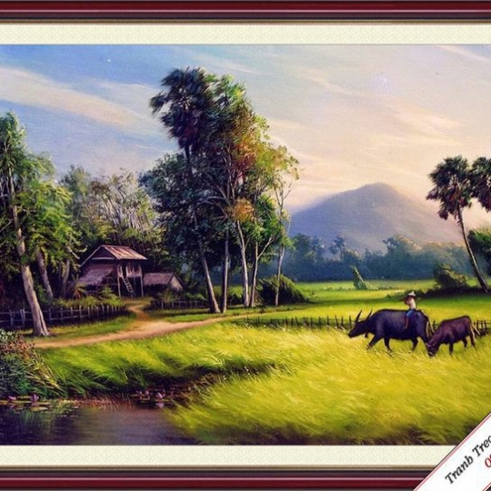 Tranh Tường Phong Cảnh