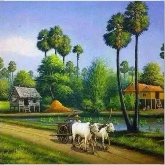 Tranh Tường Phong Cảnh