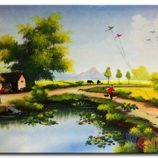 Tranh Tường Phong Cảnh
