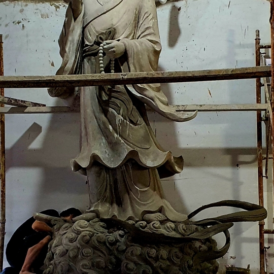 Tượng Phật Bằng Xi Măng Tại Tphcm
