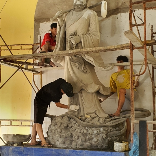 Tượng Phật Bằng Xi Măng Tại Tphcm