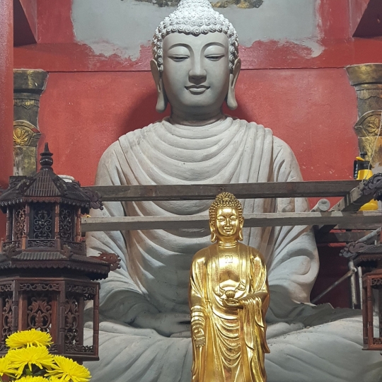 Tượng Phật Bằng Xi Măng Đẹp 