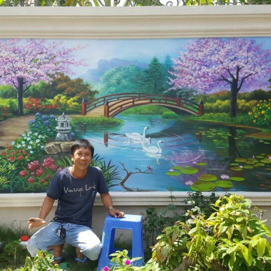 Tranh Tường Phong Cảnh