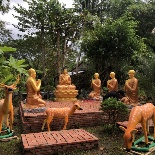 Tượng Phật Bằng Xi Măng Chuyên Nghiệp 