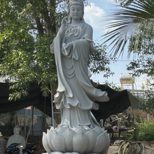 Tượng Phật Bằng Xi Măng Chuyên Nghiệp 