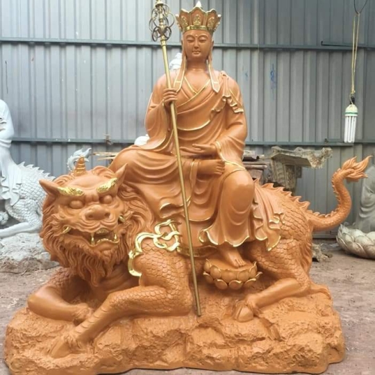 Tượng Địa Tạng Vương Bồ Tát đắp tay theo yêu cầu | Đào Nguyên